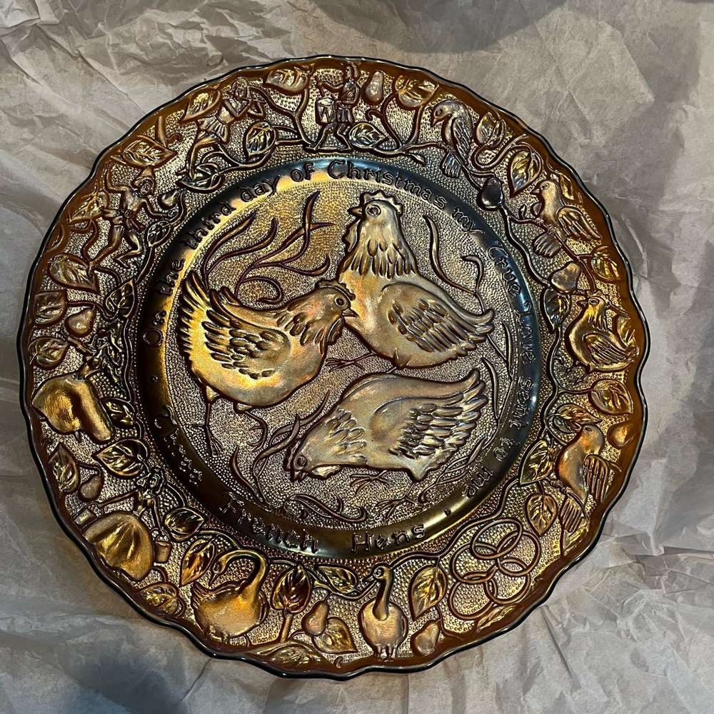 COPY - Twelve days of Christmas plate.